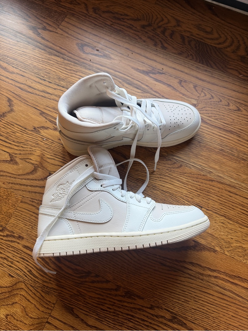 Jordan White High-Top Sneakers